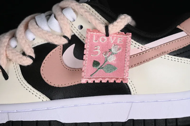 All categories Nk SB Dunk series Nk SB Dunk Low low-top sneakers Nk Dunk Low White Dream Garden Black and White SB low-top casual sneakers FD1232-001